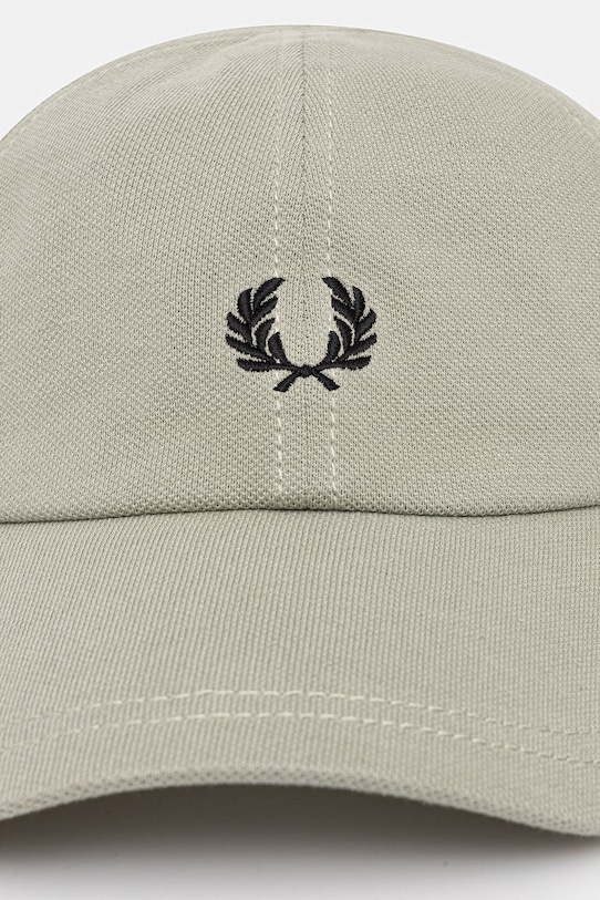 Fred Perry czapka z daszkiem bawełniana HW2295 zielony SS26