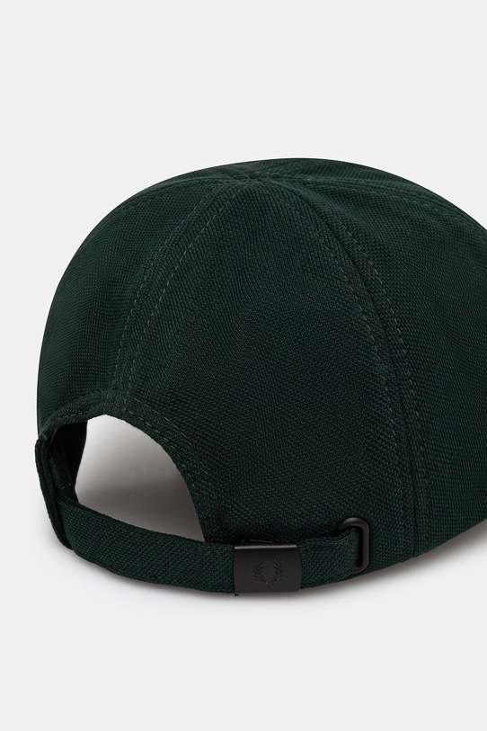 Akcesoria Fred Perry czapka z daszkiem bawełniana HW2295 zielony