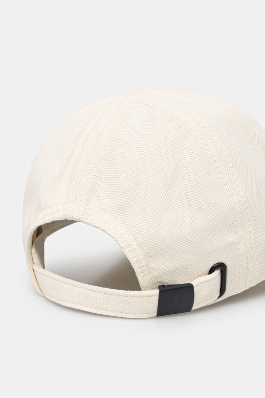 Akcesoria Fred Perry czapka z daszkiem bawełniana HW2295 beżowy