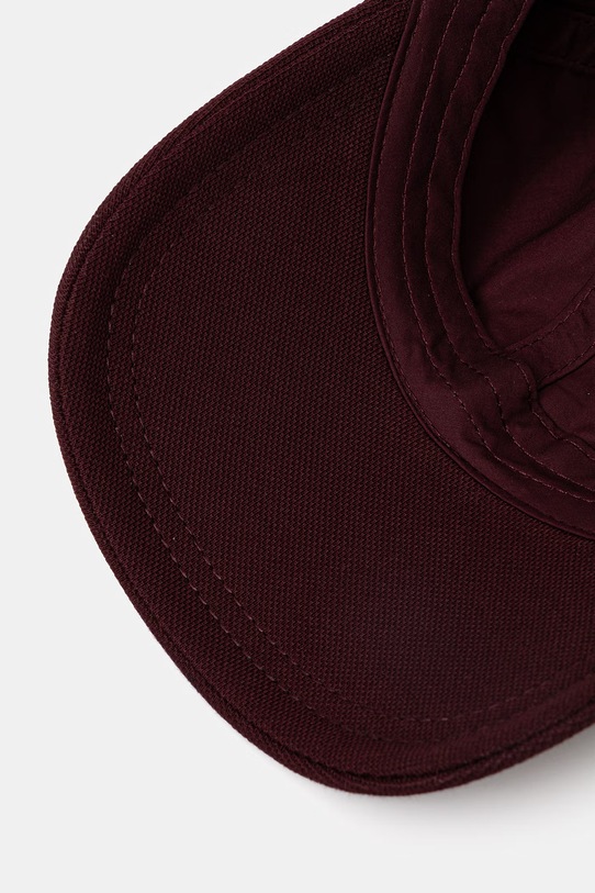 Fred Perry czapka z daszkiem bawełniana bordowy HW2295