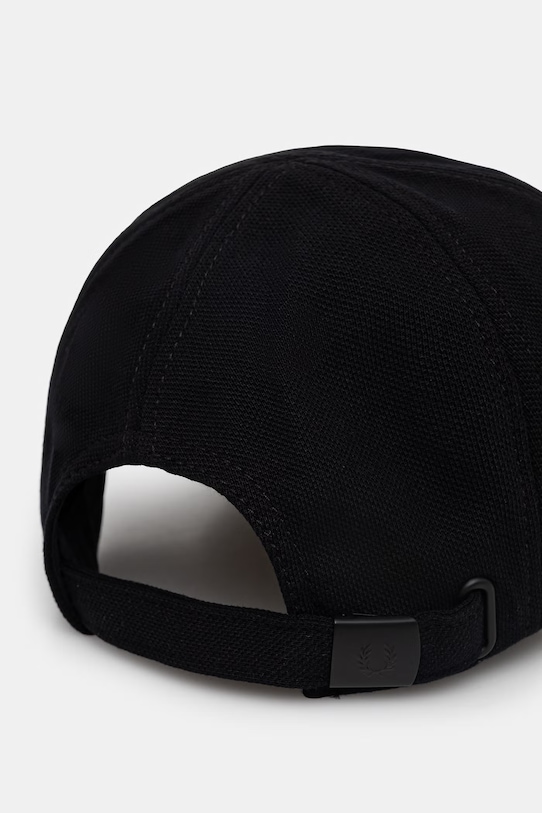 Akcesoria Fred Perry czapka z daszkiem bawełniana HW2295 czarny