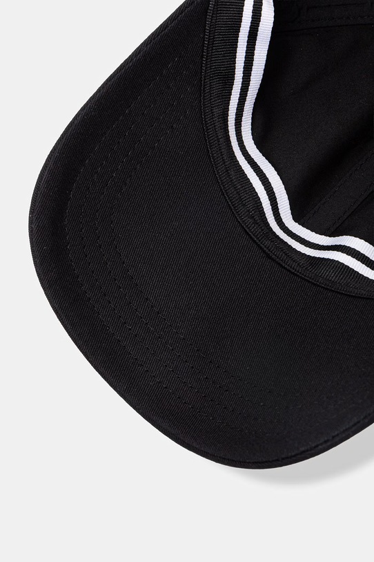 Fred Perry czapka z daszkiem bawełniana czarny HW2310