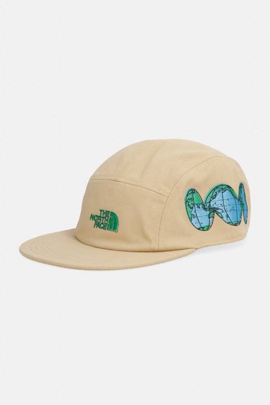 The North Face czapka z daszkiem NORM CAMP beżowy NF0A8EPWR381