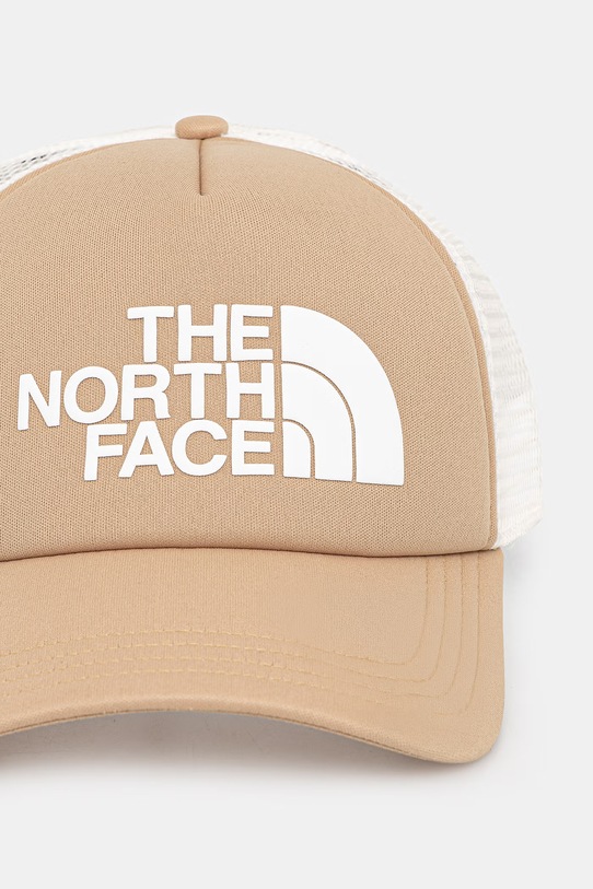 The North Face czapka truckerka TNF Logo Trucker NF0A3FM3HQI1 beżowy SS26