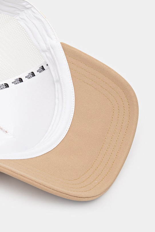 The North Face czapka truckerka TNF Logo Trucker beżowy NF0A3FM3HQI1