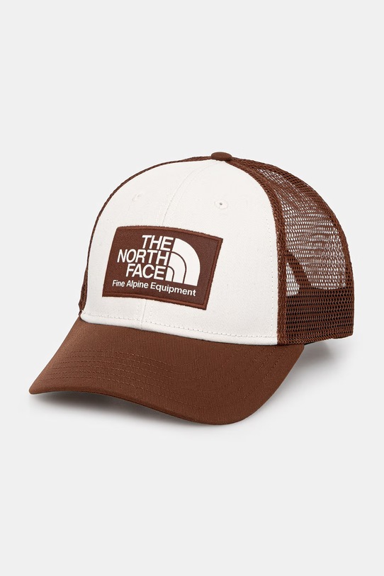 The North Face czapka truckerka Mudder Trucker brązowy NF0A5FXAN0J1