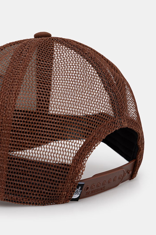 Akcesoria The North Face czapka truckerka Mudder Trucker NF0A5FXAN0J1 brązowy