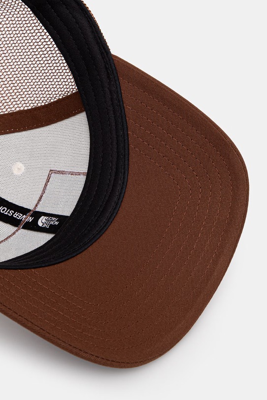 The North Face czapka truckerka Mudder Trucker brązowy NF0A5FXAN0J1