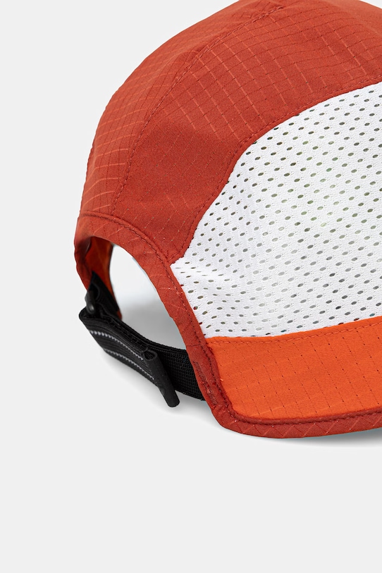 Akcesoria The North Face czapka z daszkiem Summer Run NF0A876JNI51 pomarańczowy