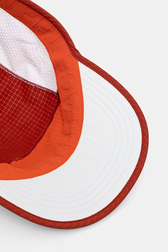 The North Face czapka z daszkiem Summer Run pomarańczowy NF0A876JNI51