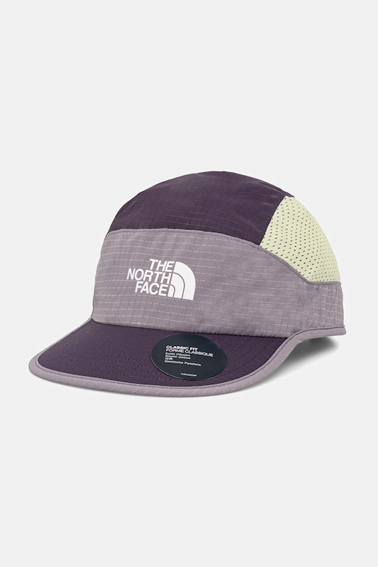 The North Face czapka z daszkiem Summer Run fioletowy NF0A876JNIX1