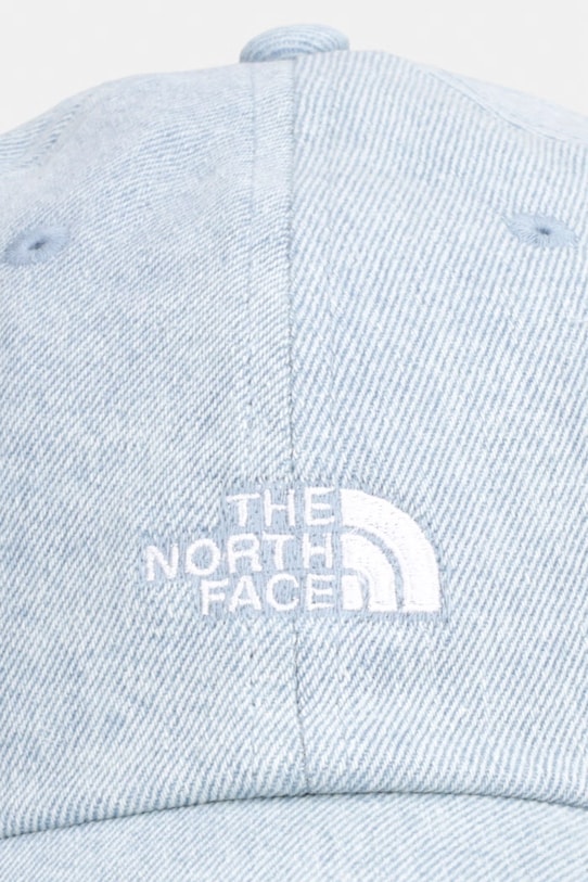 The North Face czapka z daszkiem jeansowa Norm NF0A8CGKNIA1 niebieski SS26