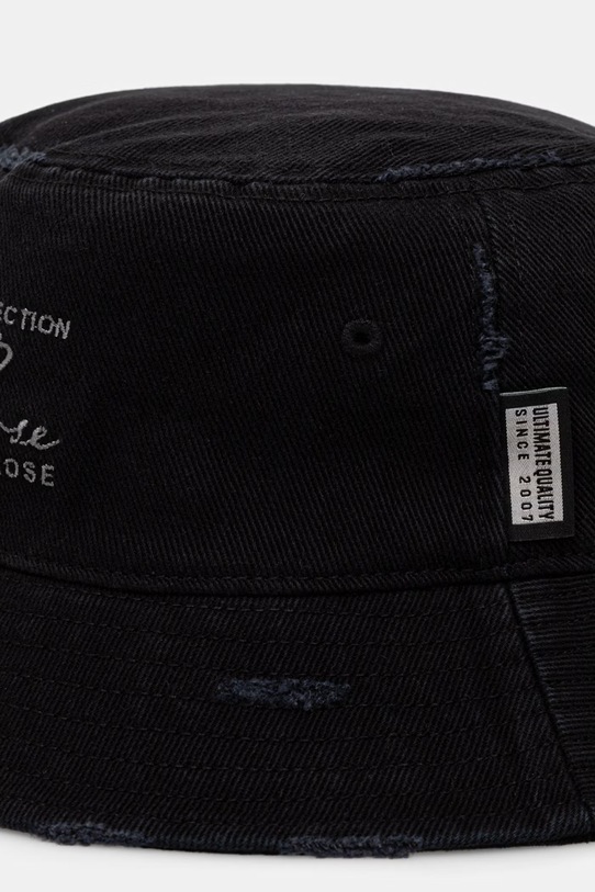 Akcesoria Martine Rose Signature kapelusz bucket bawełniany 1224WP13002 czarny