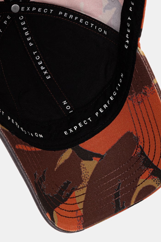 Martine Rose Collage czapka bejsbolówka bawełniana pomarańczowy 1217WP25208