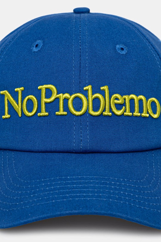 No Problemo bejsbolówka bawełniana NP9000205 niebieski SS26