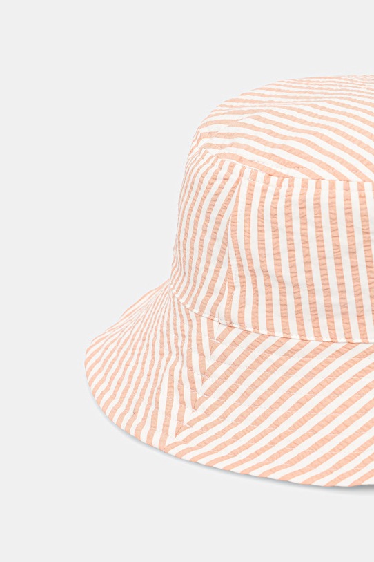 Lacoste kapelusz bawełniany RK1509 pomarańczowy SS26