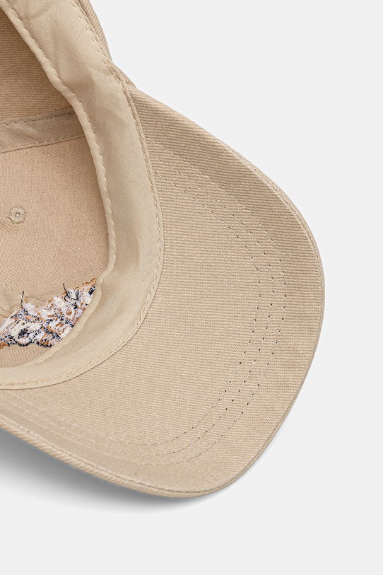 Kaotiko czapka z daszkiem bawełniana beżowy AS009.01.1528