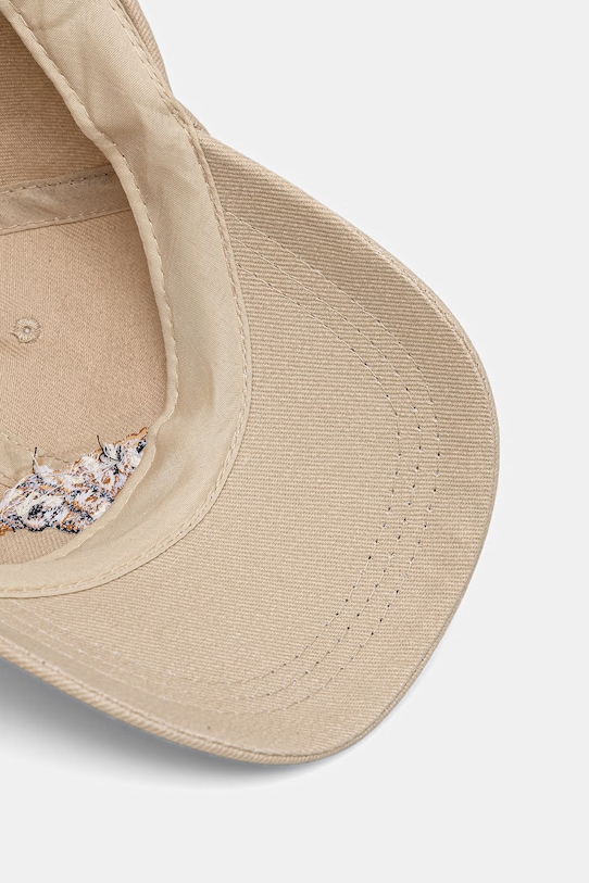 Kaotiko czapka z daszkiem bawełniana beżowy AS009.01.1528