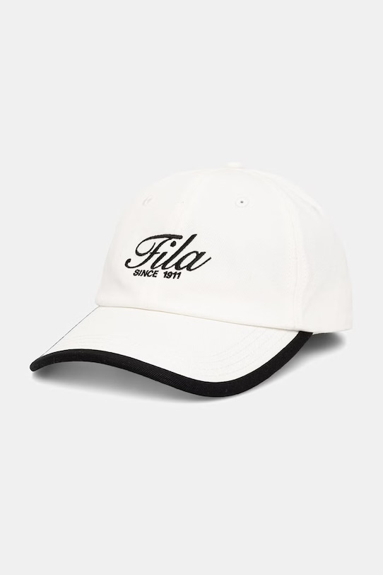 Fila baseballová čepice bavlněná SOLAIO béžová FCU0173