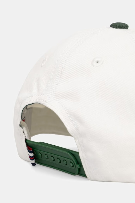 Akcesoria Fila czapka bejsbolówka bawełniana FIRENZE FCU0177 biały