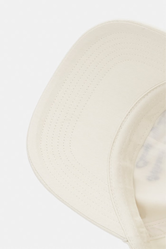 Herschel καπέλο με γείσο βαμβακερό Sylas Vintage μπεζ 50749.06726