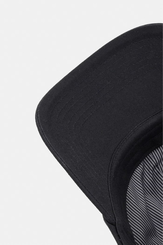 Herschel καπέλο με γείσο βαμβακερό Sylas Classic μαύρο 50554.05881