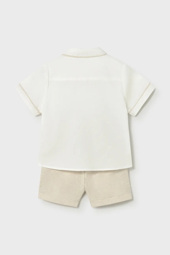 Chłopiec Mayoral komplet z domieszką lnu dziecięcy 1225.3A.Baby.PPY2 beżowy