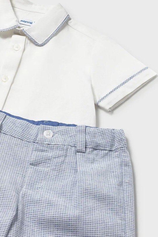 Σετ βρεφικών σεντονιών Mayoral μπλε 1225.3A.Baby.PPY2