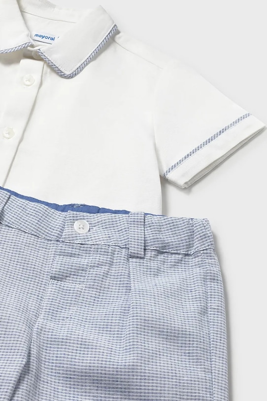 Σετ βρεφικών σεντονιών Mayoral μπλε 1225.3A.Baby.PPY2