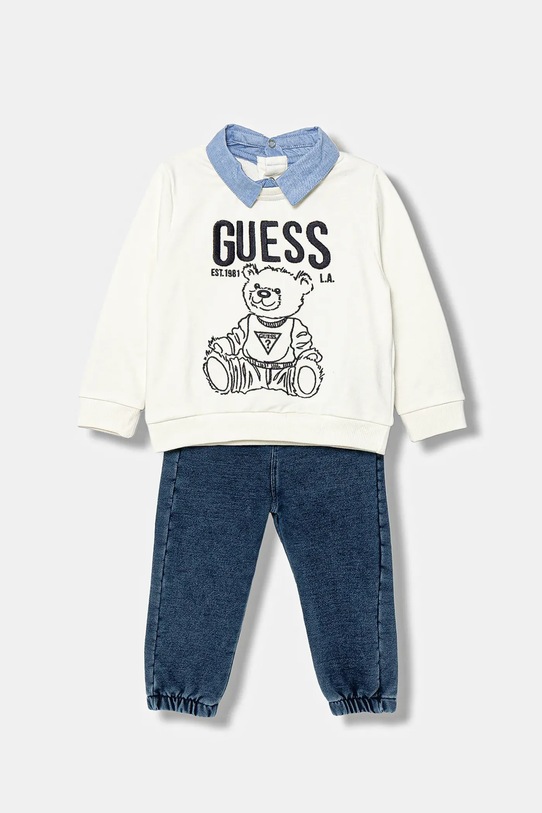 Guess komplet niemowlęcy 2-pack dzianina biały I6RG02.KA6R4.PPY2