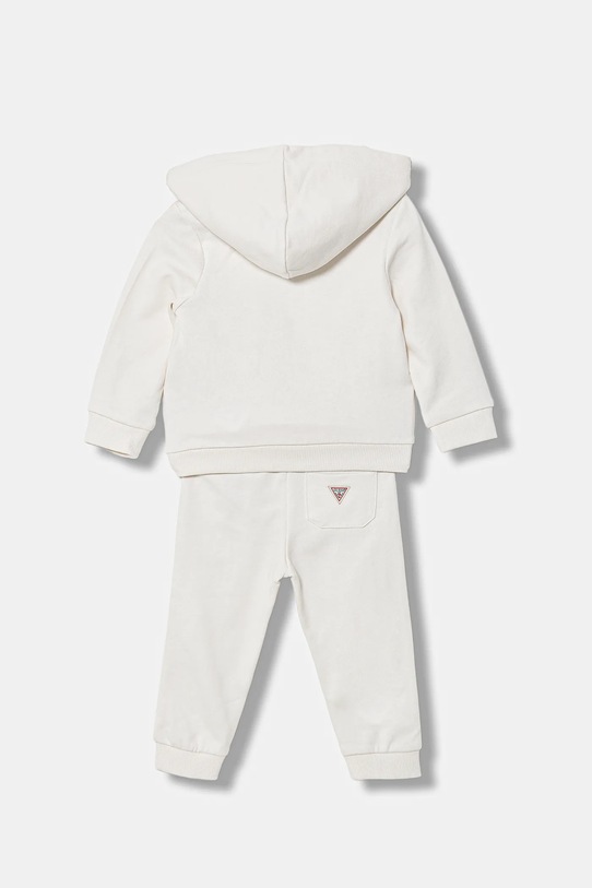 Guess komplet dresowy bawełniany niemowlęcy 2-pack I6RG04.KA6R4.PPY2 beżowy SS26