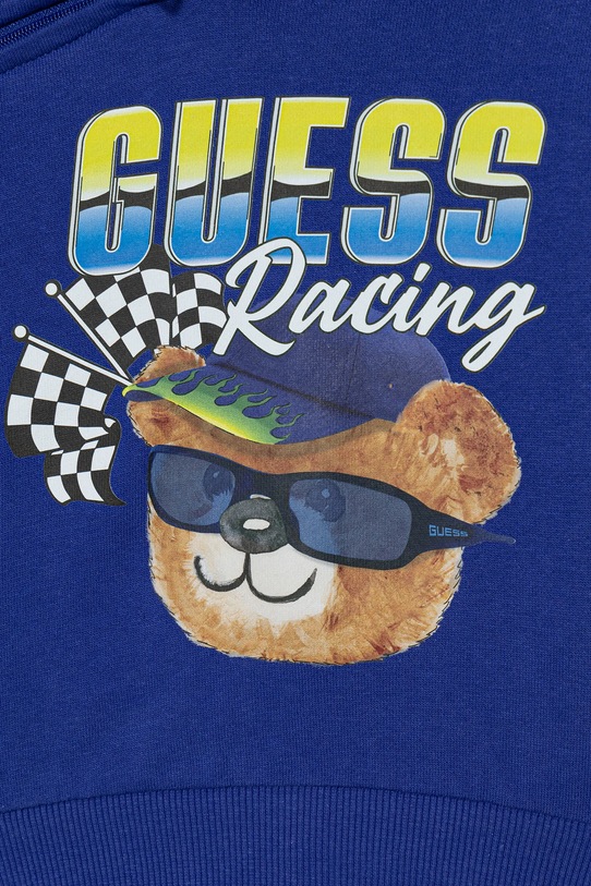 Guess komplet dresowy bawełniany niemowlęcy 2-pack fioletowy I6RG04.KA6R4.PPY2