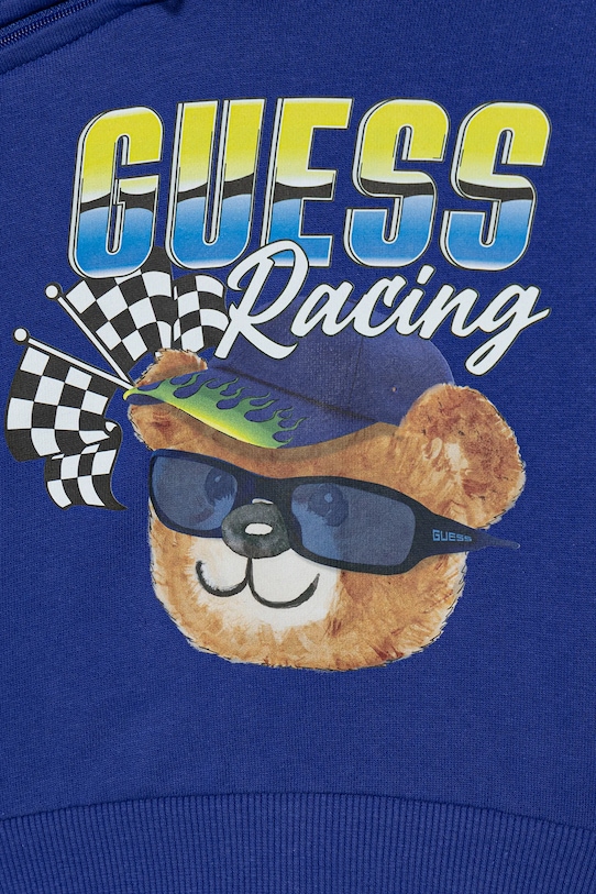 Guess komplet dresowy bawełniany niemowlęcy 2-pack fioletowy I6RG04.KA6R4.PPY2