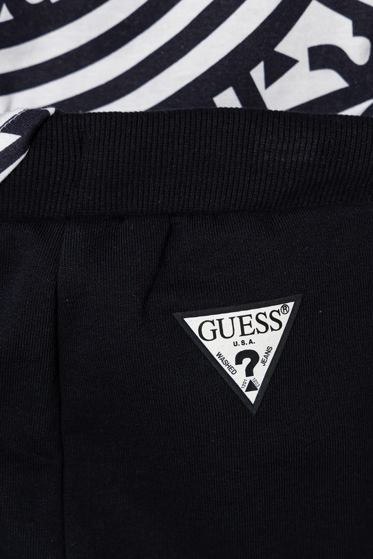 Guess komplet bawełniany niemowlęcy 2-pack granatowy I6RG08.K8HM4.PPY2