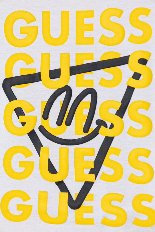 Βρεφικό βαμβακερό σετ Guess 2-pack κίτρινο I6RG15.K8HM4.PPY2
