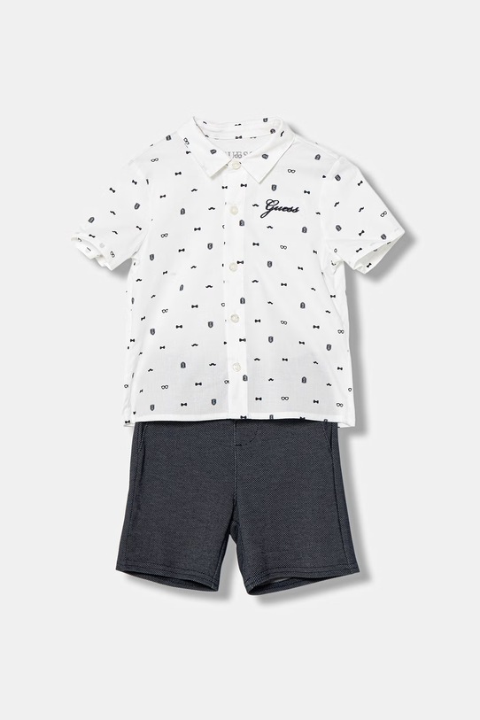 Guess komplet niemowlęcy tkanina biały I6RG18.WCSF0.PPY2