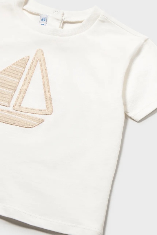 Chłopiec Mayoral komplet bawełniany niemowlęcy 1666.3B.Baby.PPY2 beżowy