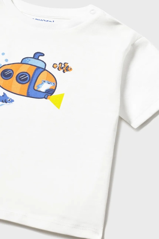 Mayoral komplet bawełniany dziecięcy niebieski 1667.3D.Baby.PPY2