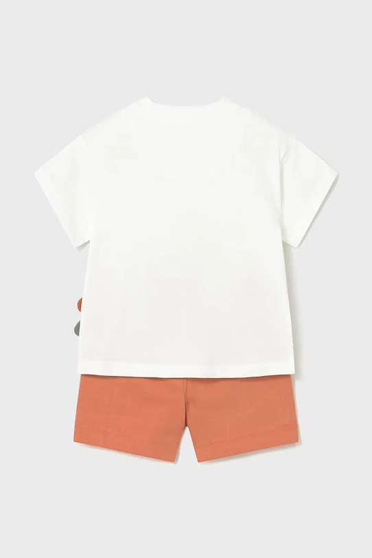 Дитячий бавовняний комплект Mayoral 1668.3D.Baby.PPY2 помаранчевий SS26