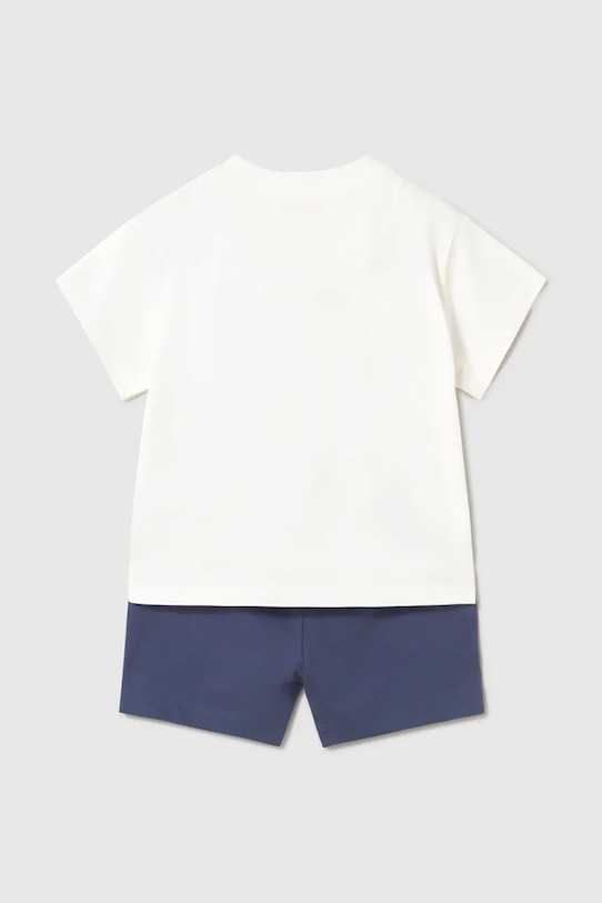 Mayoral komplet bawełniany dziecięcy 1668.3D.Baby.PPY2 niebieski SS26