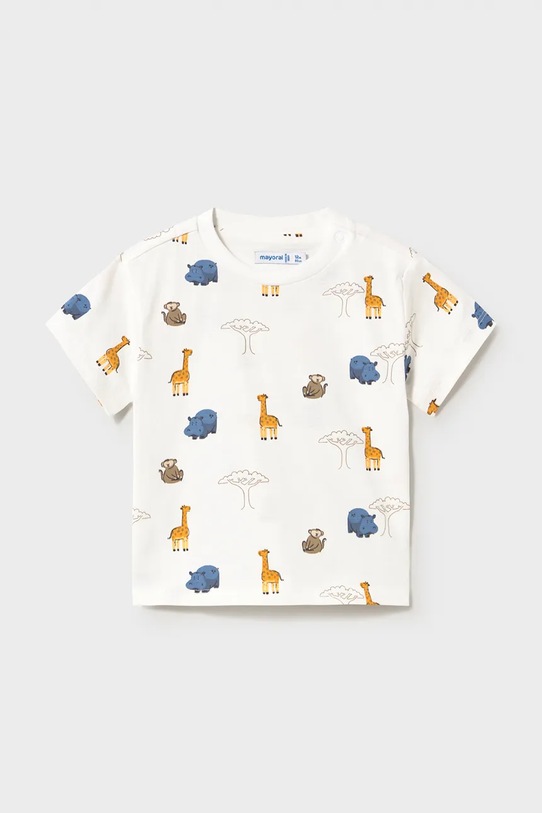 Mayoral komplet bawełniany dziecięcy 1669.3E.Baby.PPY2 niebieski SS26