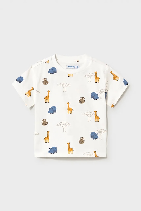 Mayoral komplet bawełniany dziecięcy 1669.3E.Baby.PPY2 niebieski SS26