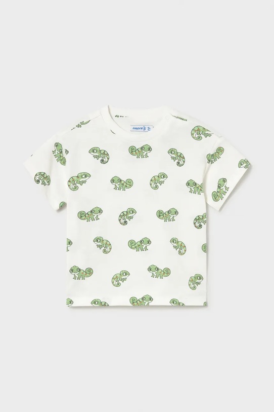 Mayoral komplet bawełniany dziecięcy 1669.3E.Baby.PPY2 zielony SS26