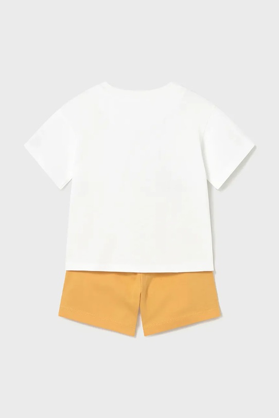 Mayoral komplet bawełniany dziecięcy 1670.3G.Baby.PPY2 pomarańczowy SS26