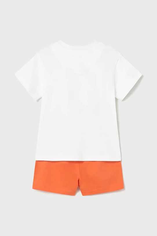 Дитячий бавовняний комплект Mayoral 1671.3H.Baby.PPY2 помаранчевий SS26