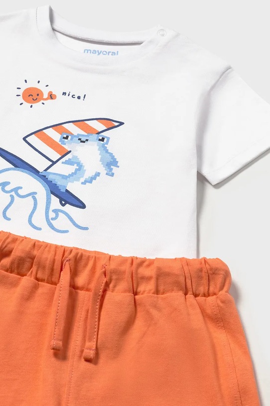 Хлопчик Дитячий бавовняний комплект Mayoral 1671.3H.Baby.PPY2 помаранчевий