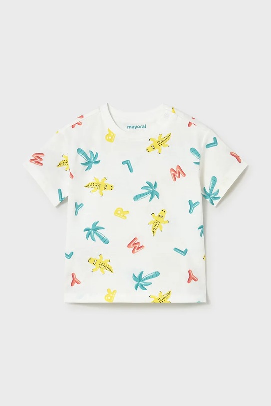 Παιδικό βαμβακερό σετ Mayoral 1673.3J.Baby.PPY2 τιρκουάζ SS26