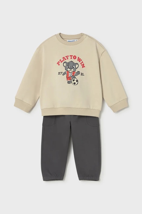 Trenirka za bebe Mayoral print siva 1832.3E.Baby.PPY2