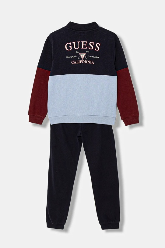 Guess dres bawełniany dziecięcy 2-pack N6RG03.KA6R4.PPY2 granatowy SS26