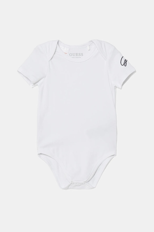 Chłopiec Guess komplet niemowlęcy 2-pack P6RG04.J1300.PPY2 biały